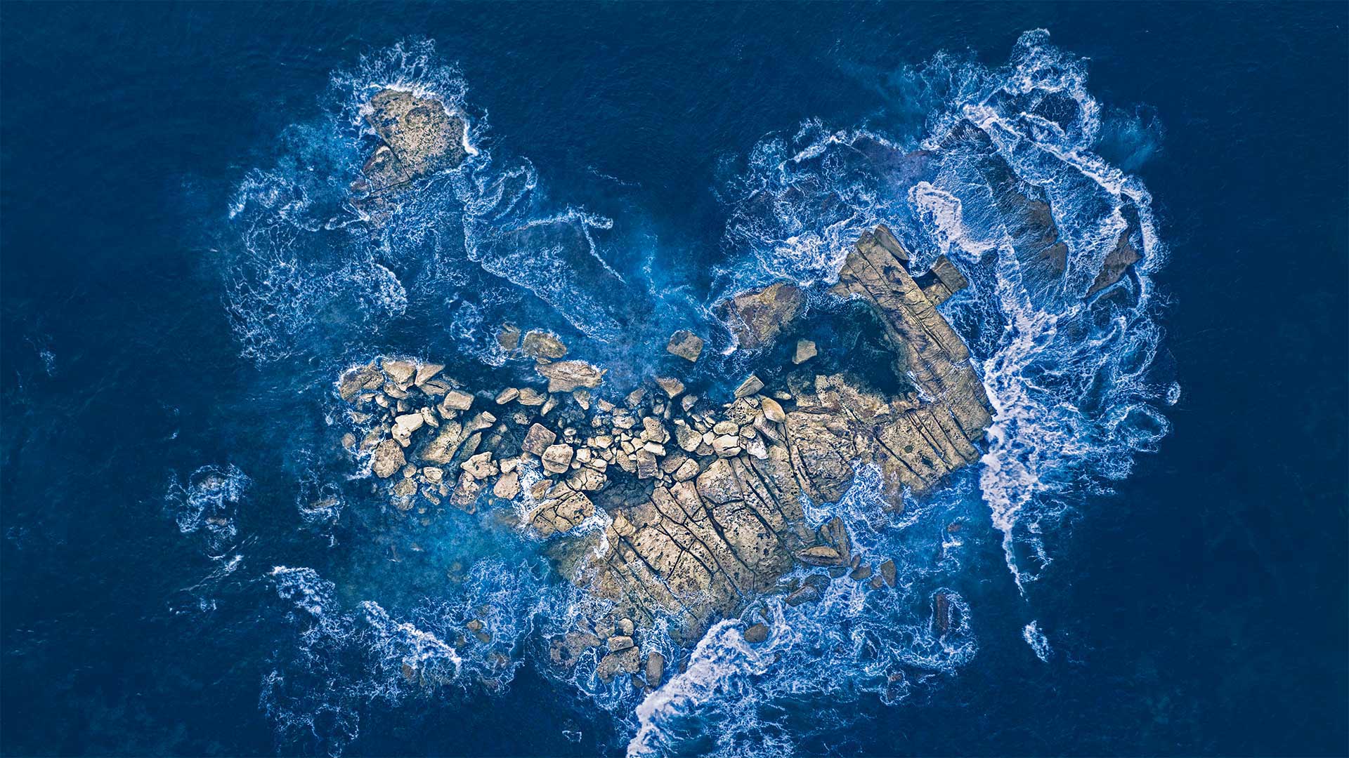 心形岩石岛